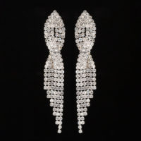 Серьги со стразами для фитнес-бикини EAR-MT